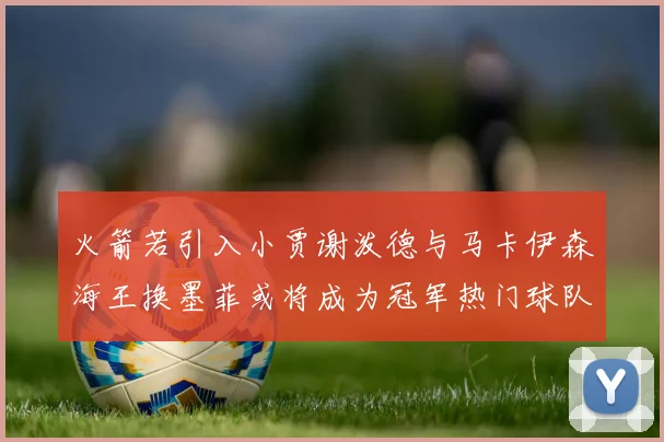 火箭若引入小贾谢泼德与马卡伊森海王换墨菲或将成为冠军热门球队