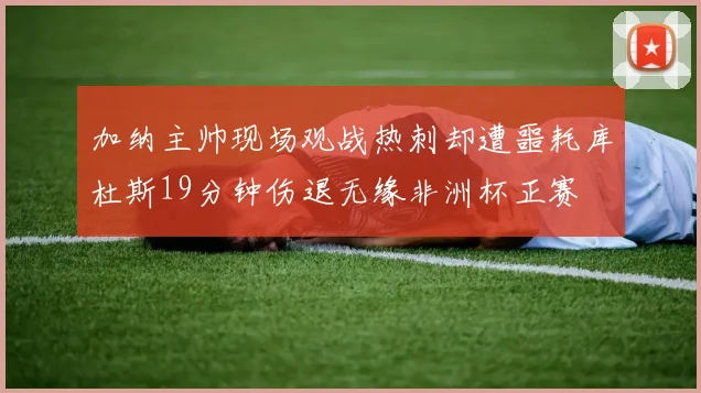 加纳主帅现场观战热刺却遭噩耗库杜斯19分钟伤退无缘非洲杯正赛
